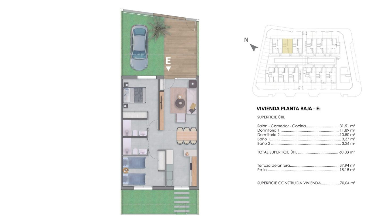 New Build - Bungalow - Pilar de la Horadada - pueblo