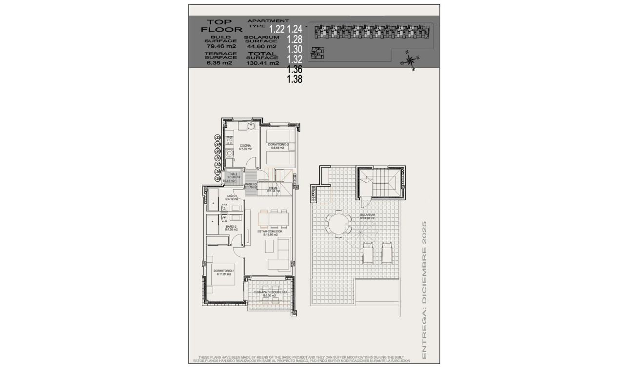 New Build - Bungalow - Torrevieja - Altos del Sol