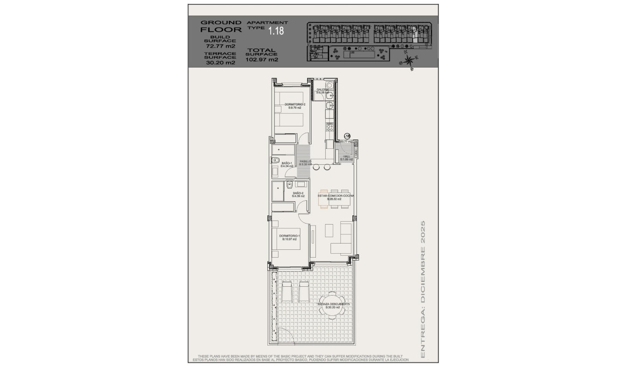 New Build - Bungalow - Torrevieja - Altos del Sol