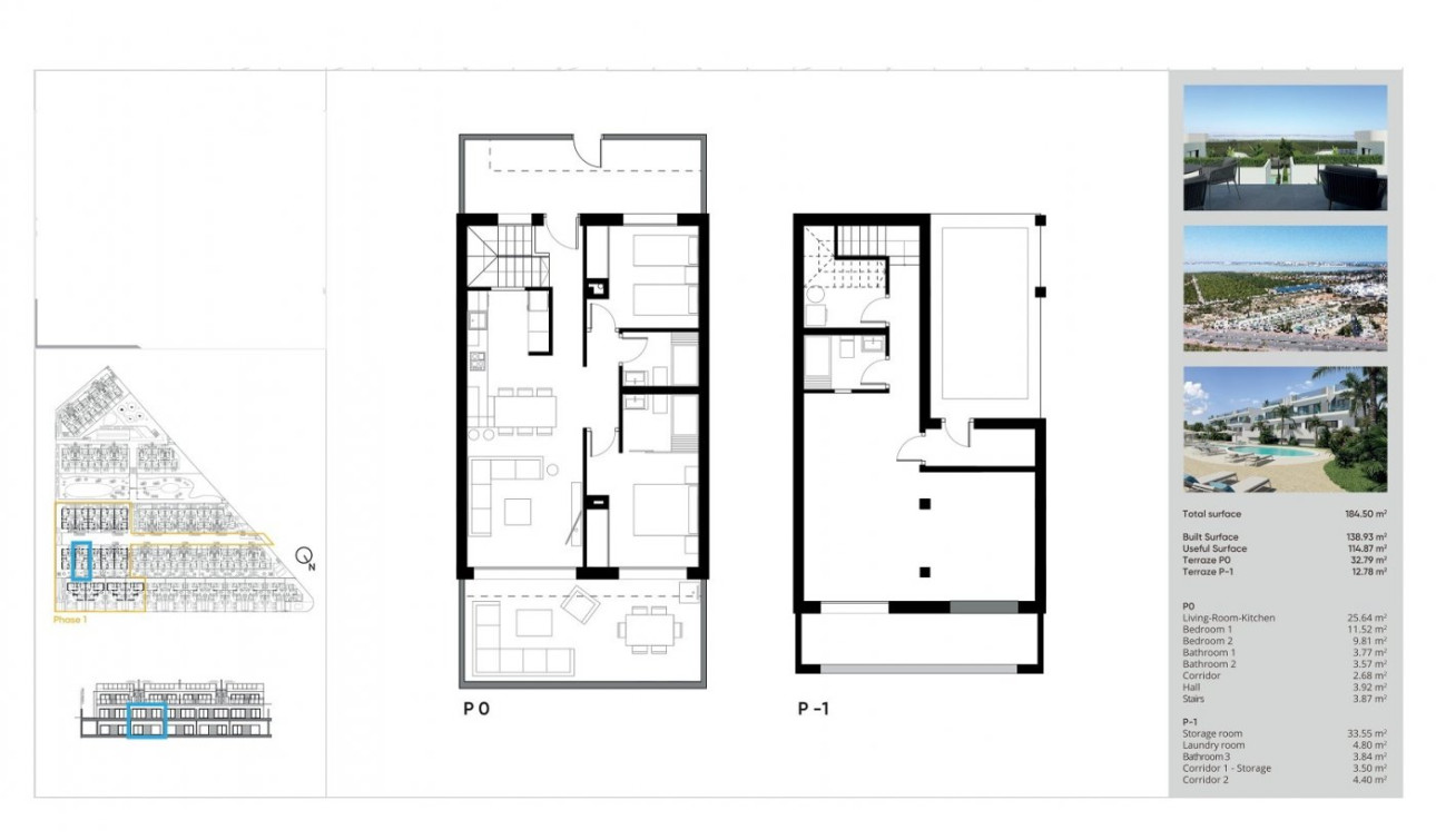 New Build - Bungalow - Torrevieja - Lago Jardín II