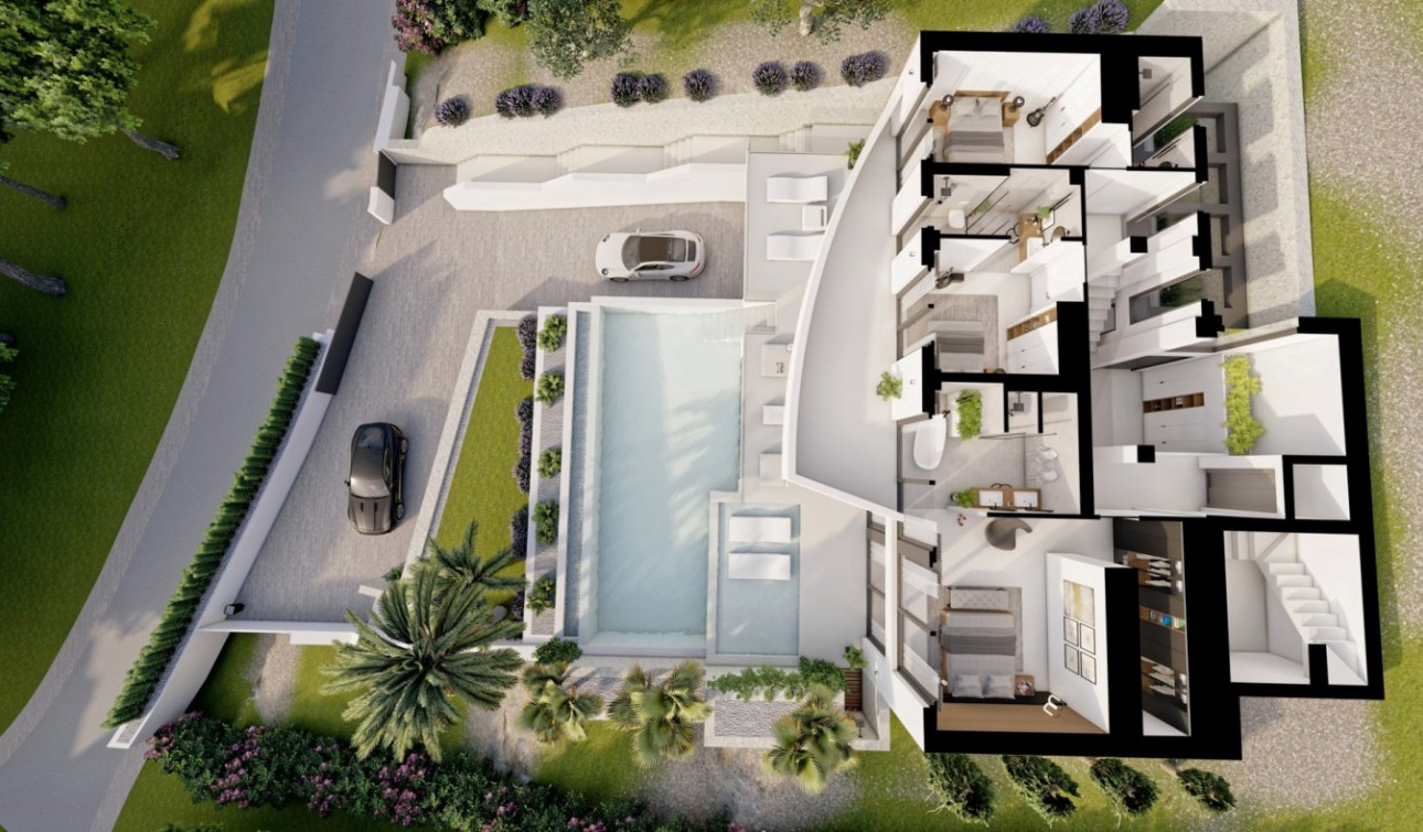 New Build - Detached Villa - Altea - La Sierra