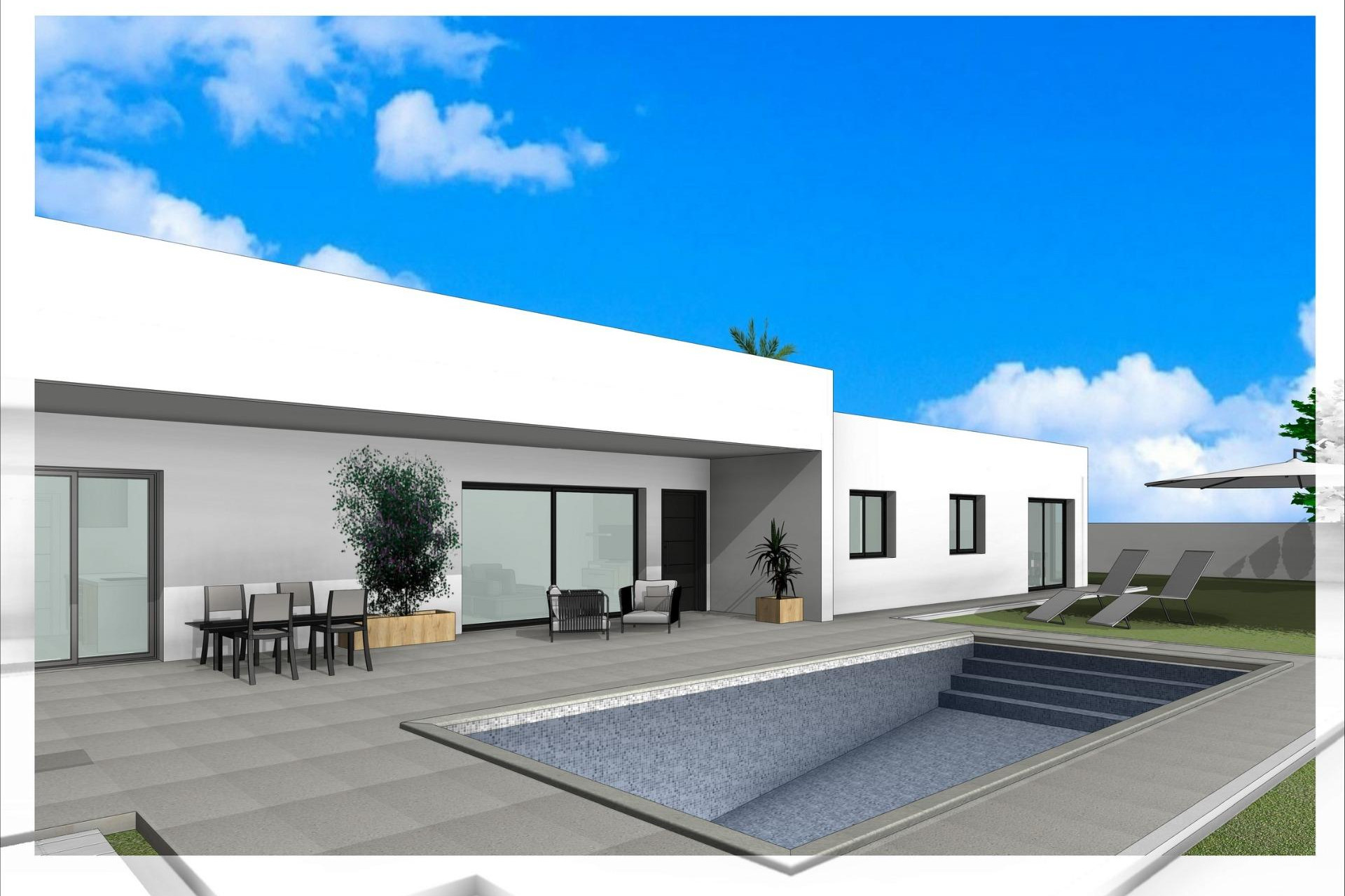 New Build - Detached Villa - Aspe - Poligono 19