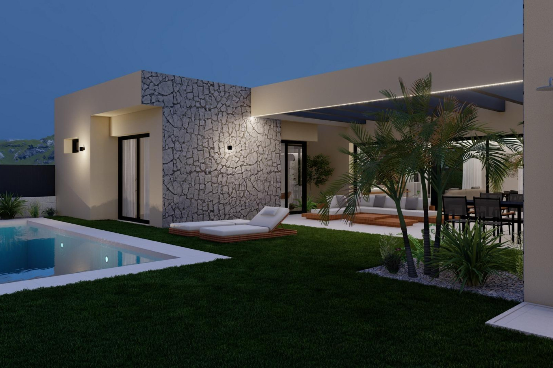 New Build - Detached Villa - Banos y Mendigo - Altaona Golf