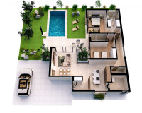 New Build - Detached Villa - Banos y Mendigo - Altaona Golf