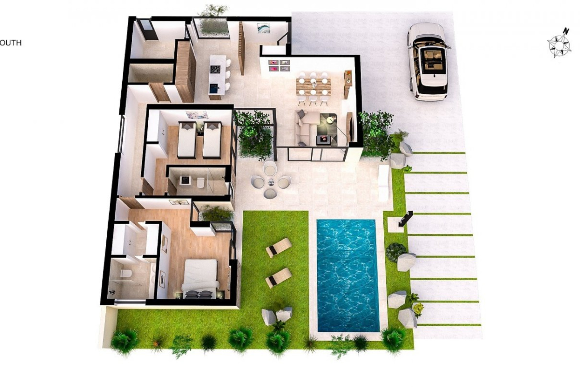 New Build - Detached Villa - Banos y Mendigo - Altaona Golf