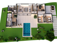 New Build - Detached Villa - Banos y Mendigo - Altaona Golf