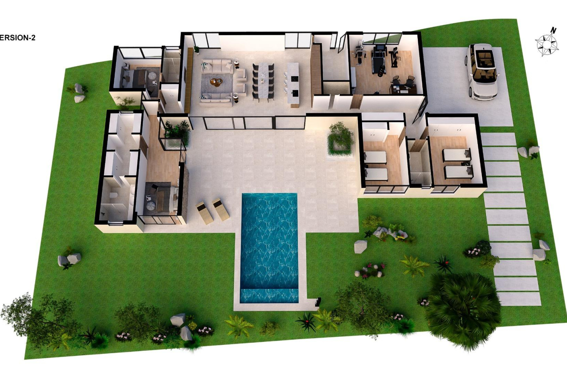 New Build - Detached Villa - Banos y Mendigo - Altaona Golf