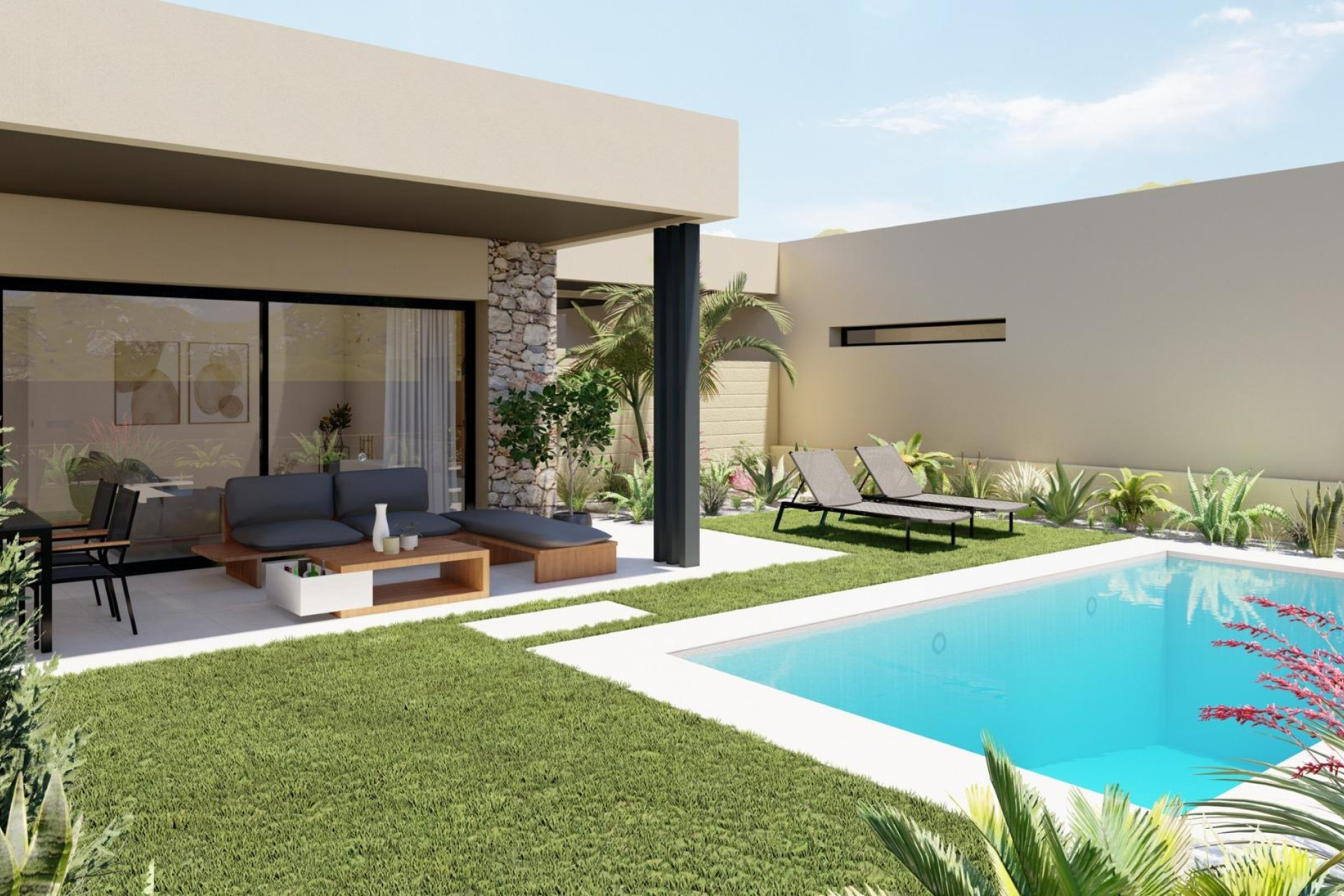 New Build - Detached Villa - Banos y Mendigo - Altaona Golf