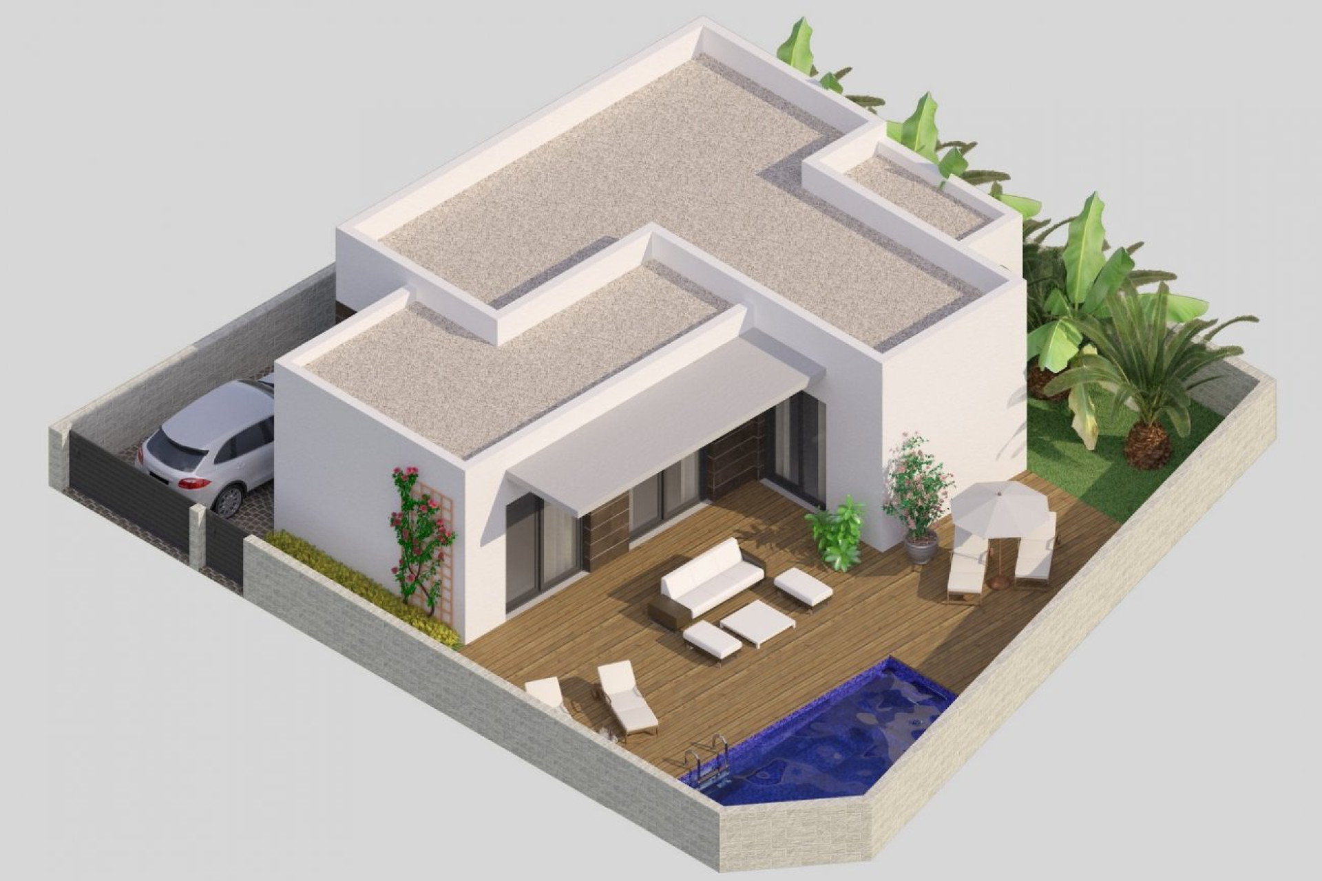 New Build - Detached Villa - Benijofar - Polideportivo