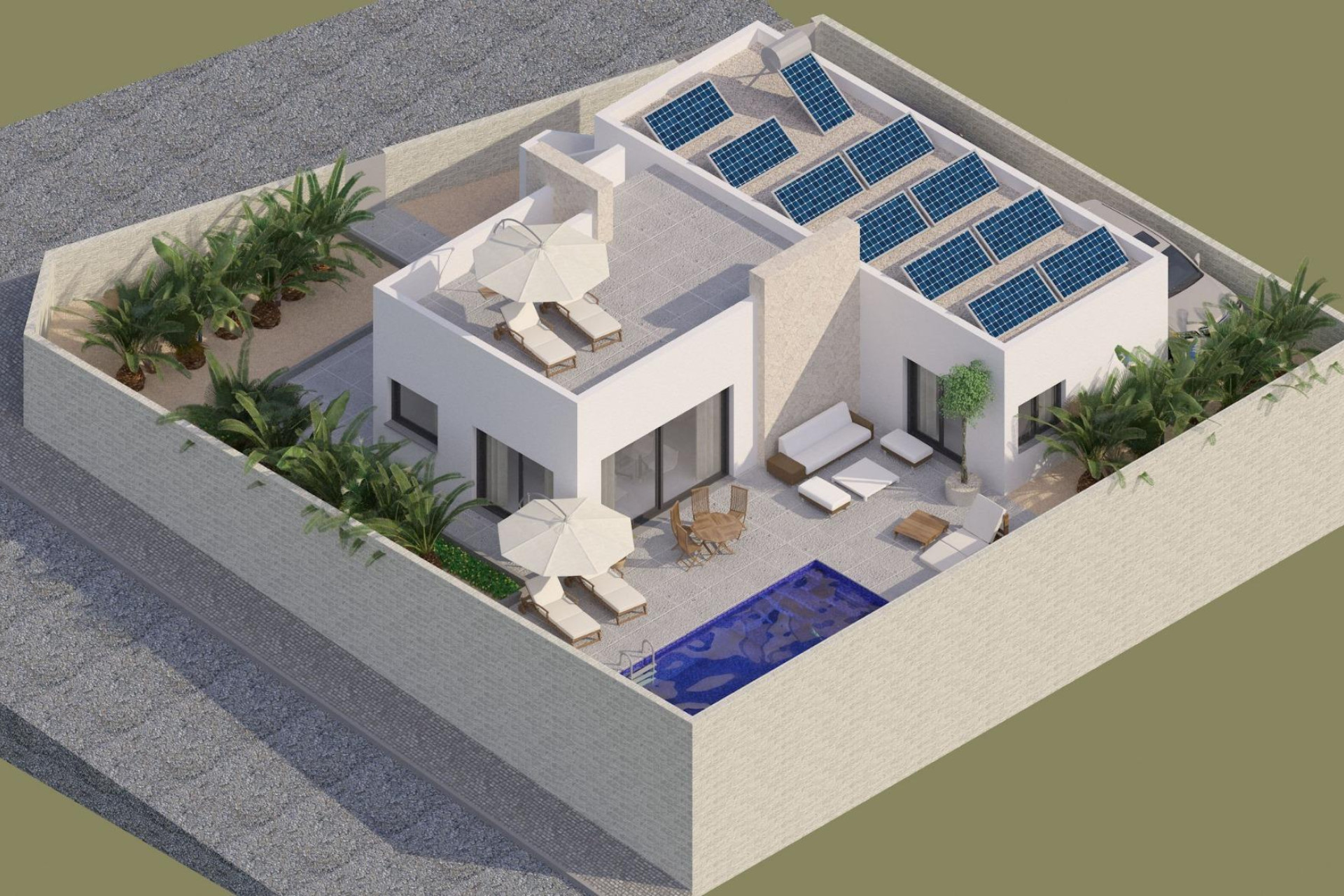 New Build - Detached Villa - Benijofar - Pueblo