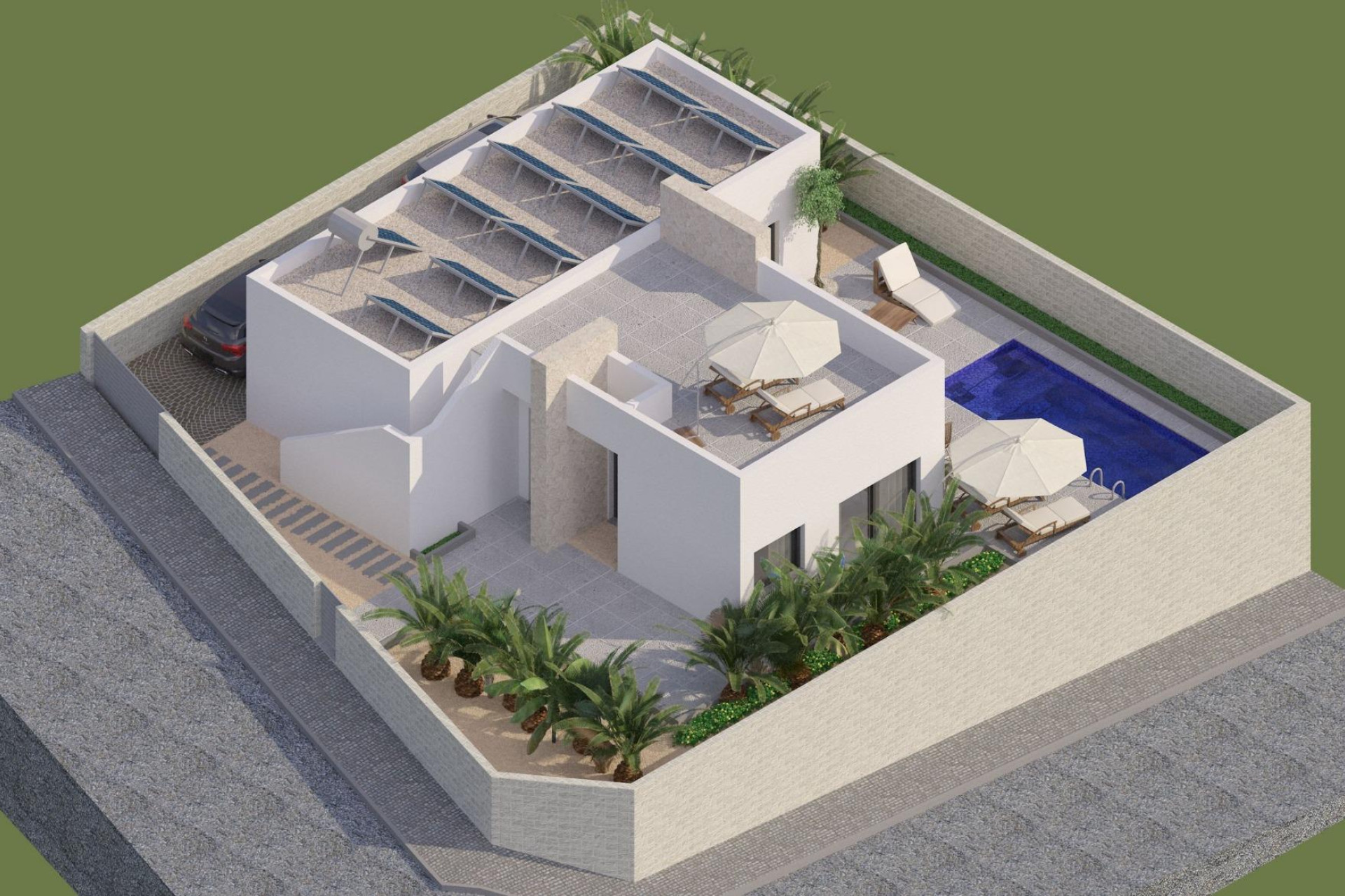 New Build - Detached Villa - Benijofar - Pueblo