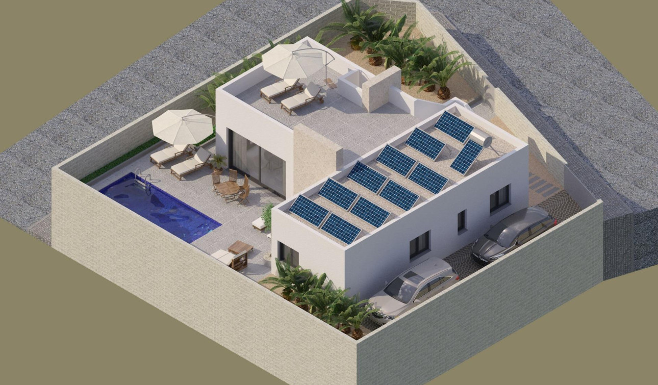 New Build - Detached Villa - Benijofar - Pueblo