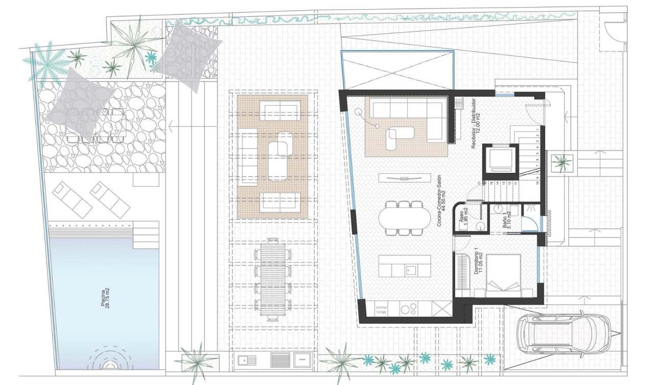 New Build - Detached Villa - Cabo de Palos - Cala Flores