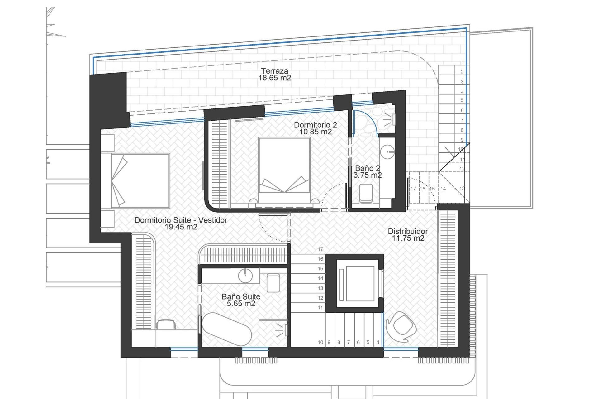 New Build - Detached Villa - Cabo de Palos - Cala Flores