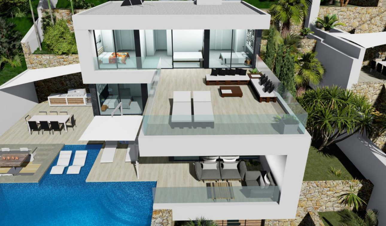 New Build - Detached Villa - Calpe - Maryvilla