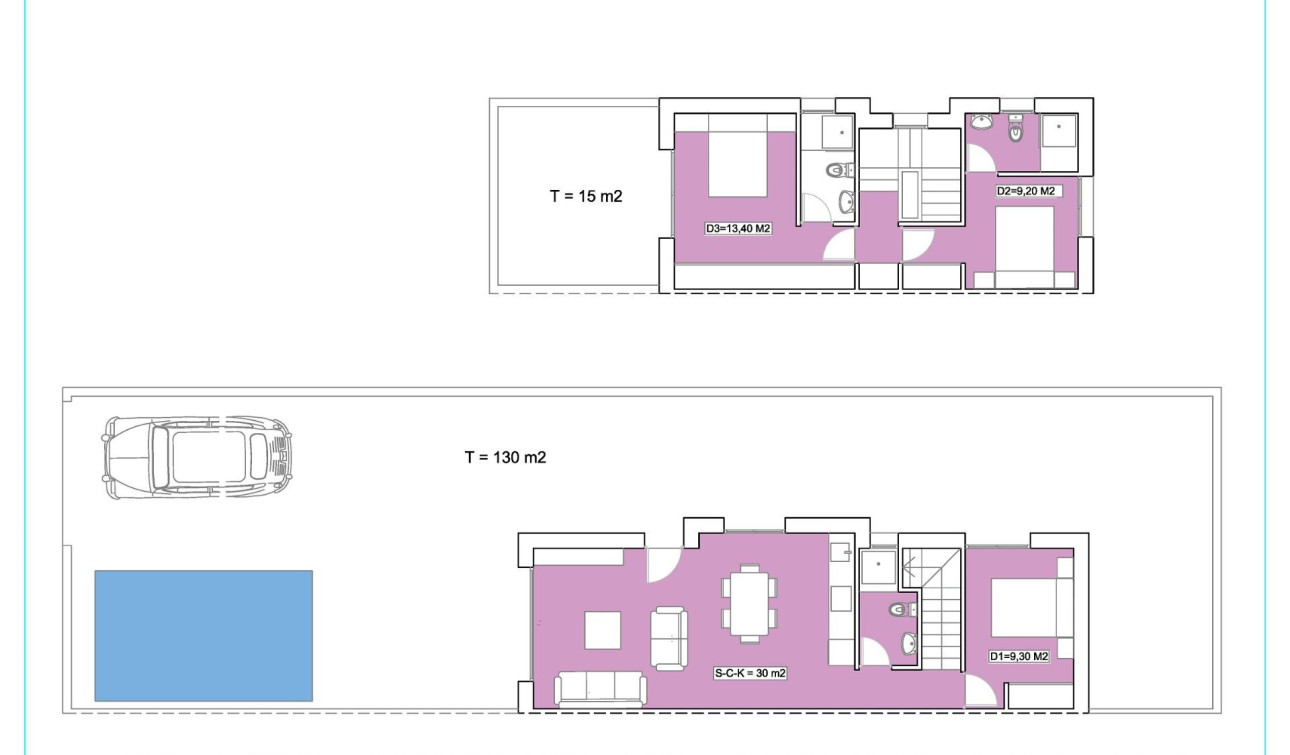 New Build - Detached Villa - Daya Nueva - Pueblo