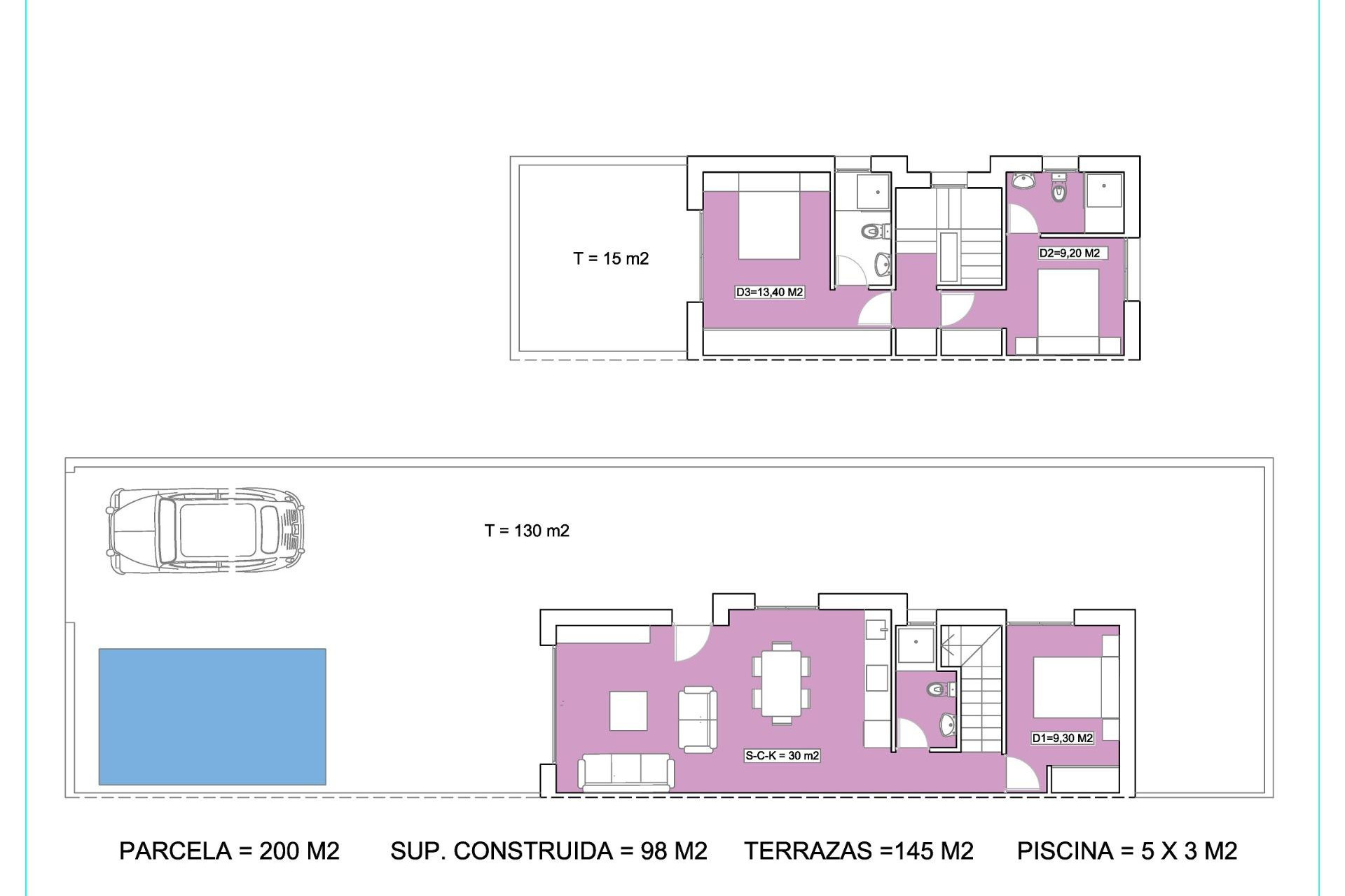 New Build - Detached Villa - Daya Nueva - Pueblo