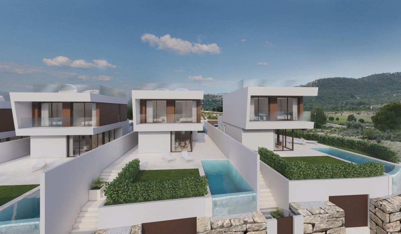 New Build - Detached Villa - Finestrat - Golf Piug Campana