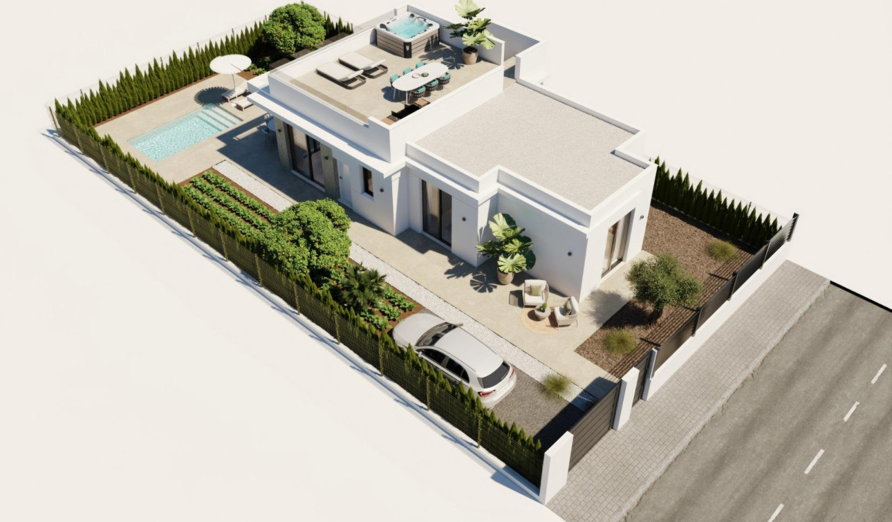 New Build - Detached Villa - Fuente Álamo - Hacienda Del Álamo Golf