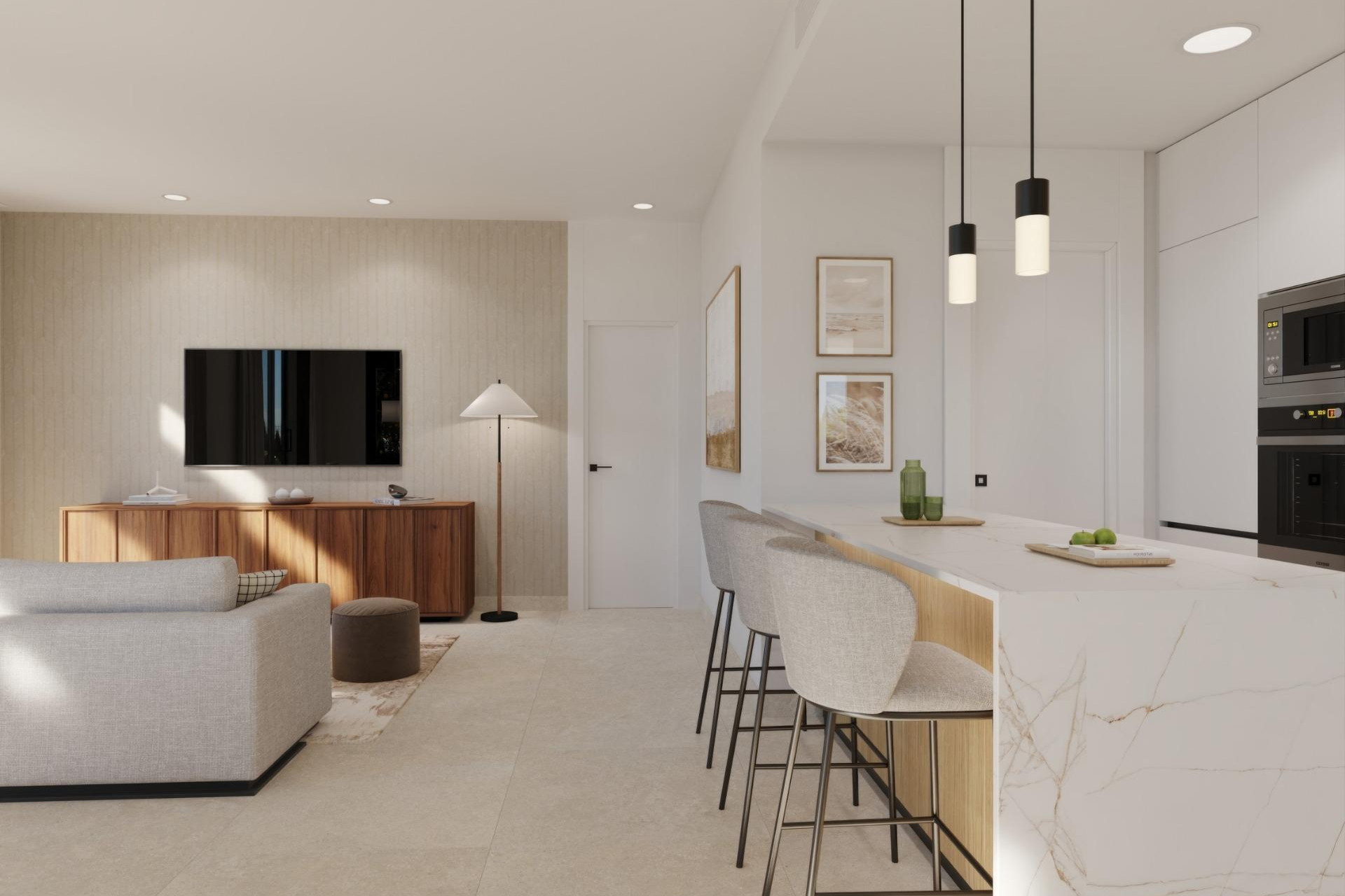 New Build - Detached Villa - Fuente Álamo - Hacienda Del Álamo Golf