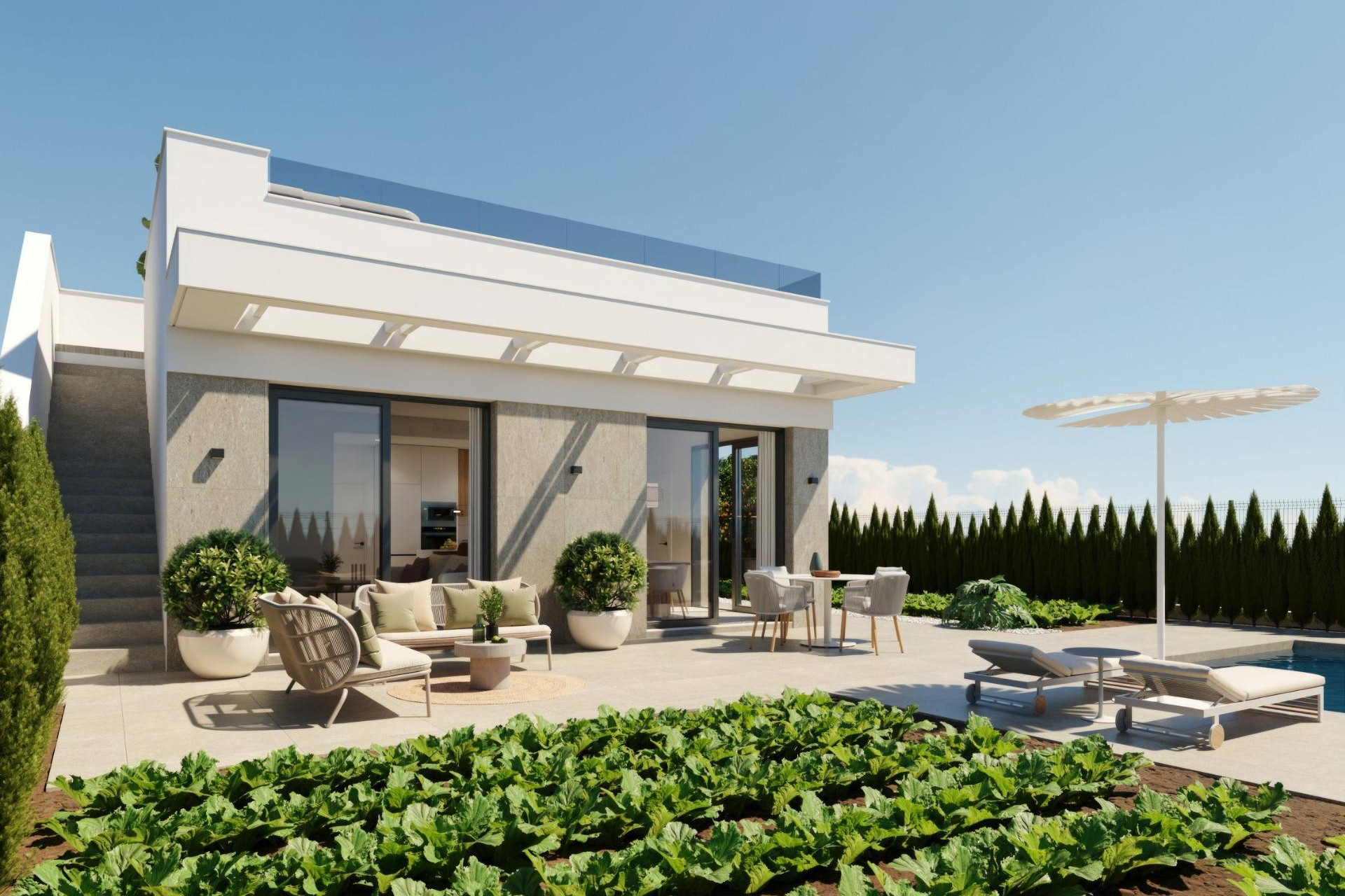 New Build - Detached Villa - Fuente Alamo - Hacienda Del Álamo Golf