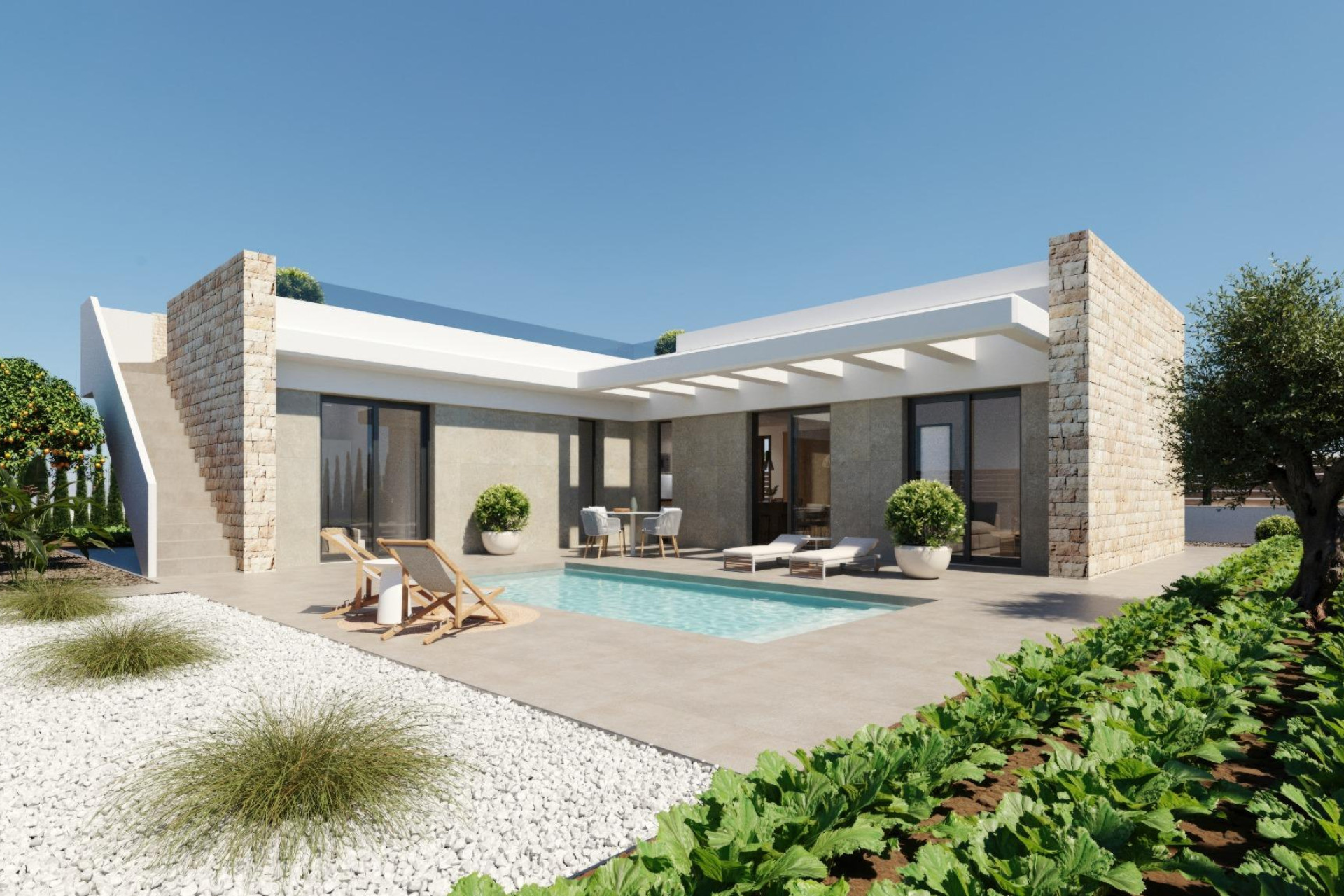 New Build - Detached Villa - Fuente Alamo - Hacienda del Alamo
