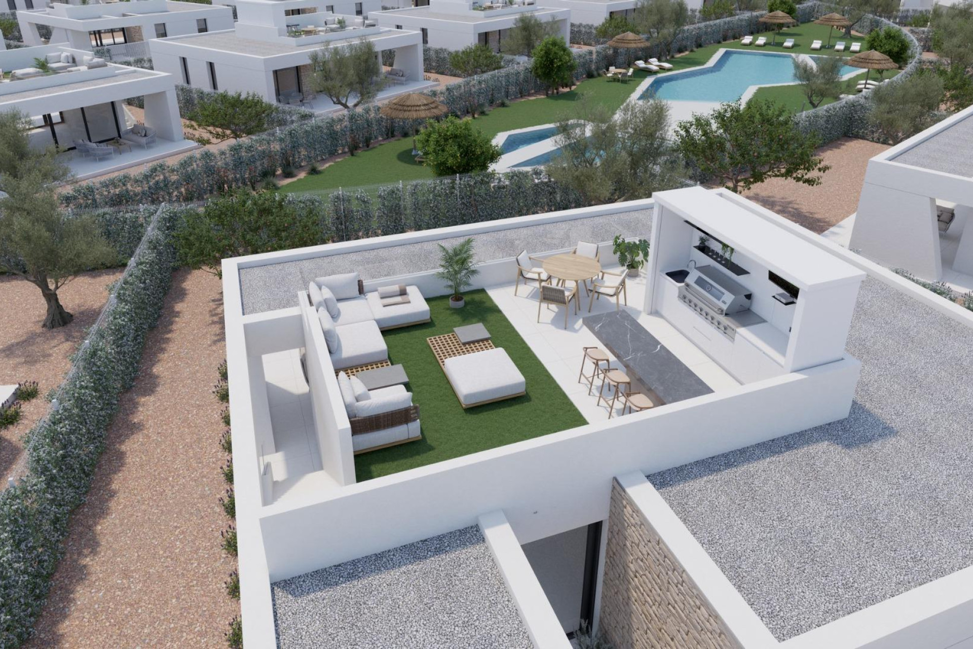 New Build - Detached Villa - Fuente Alamo - Hacienda del Alamo
