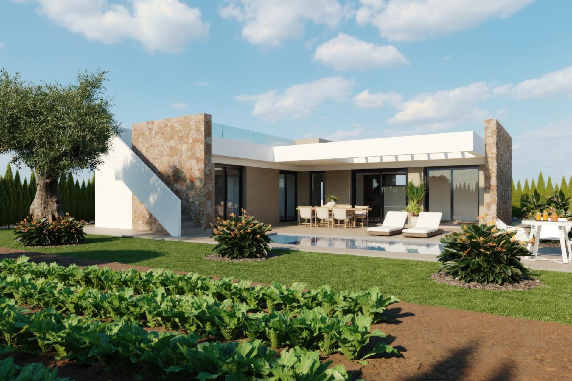 New Build - Detached Villa - Fuente Alamo - Hacienda del Alamo