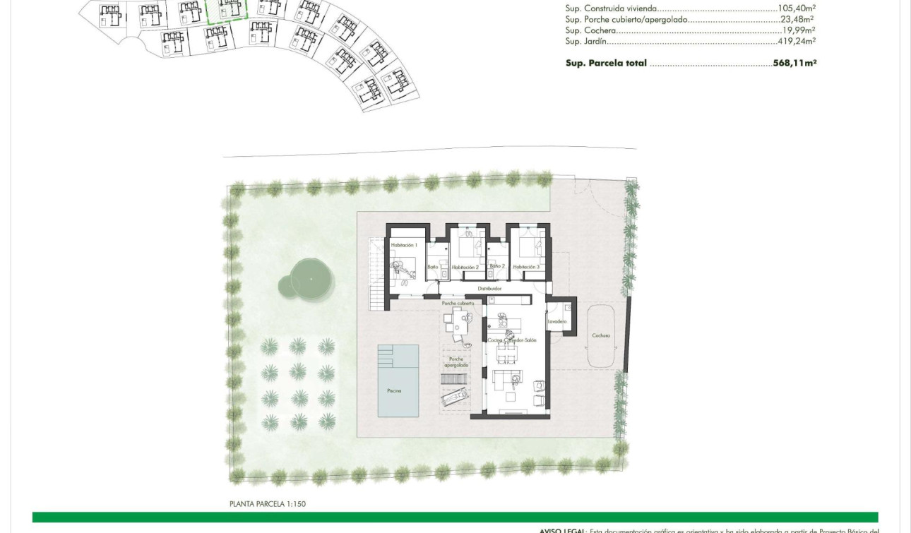 New Build - Detached Villa - Fuente Álamo - Hacienda del Alamo