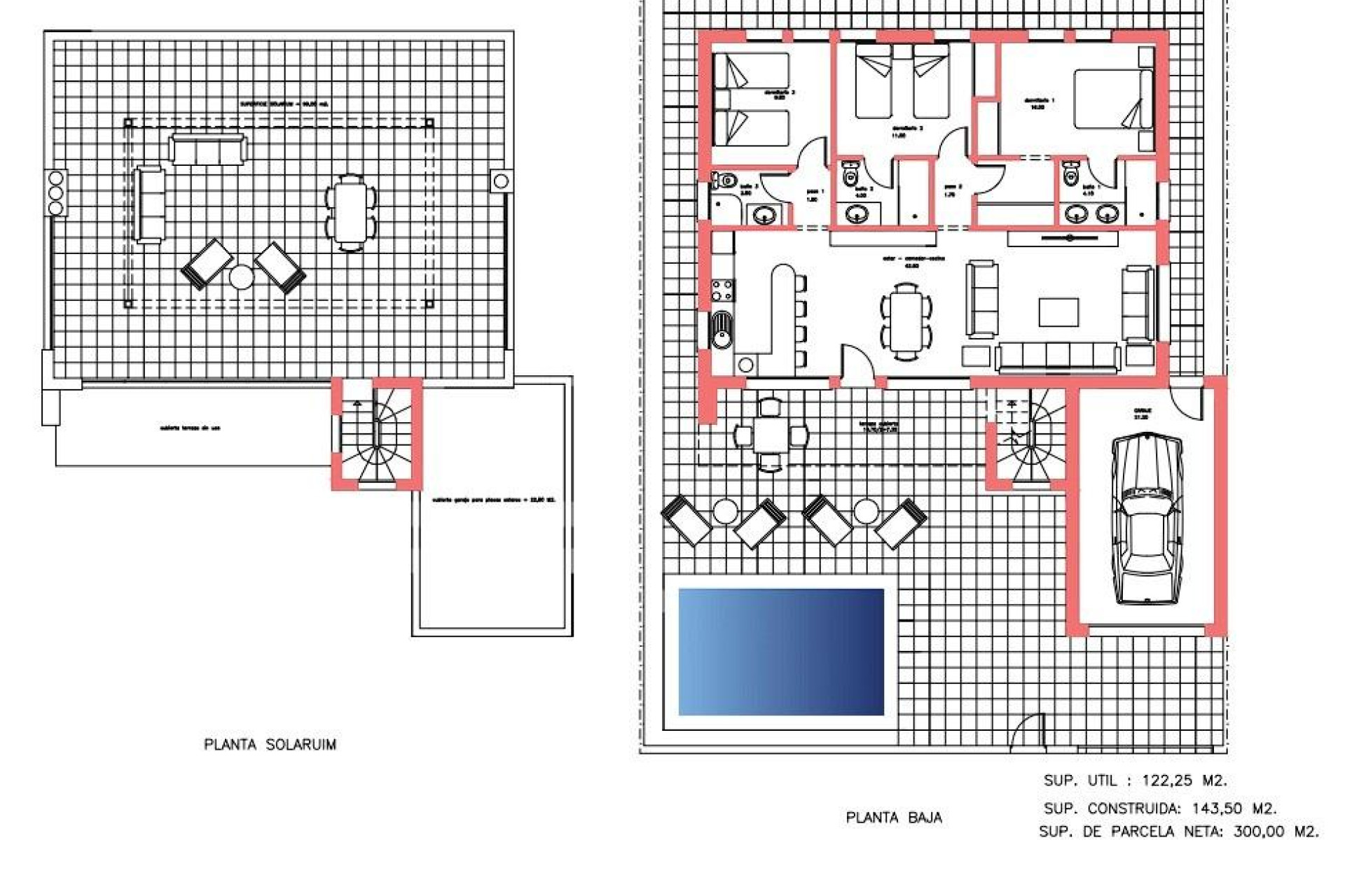 New Build - Detached Villa - Fuente Álamo - La Pinilla