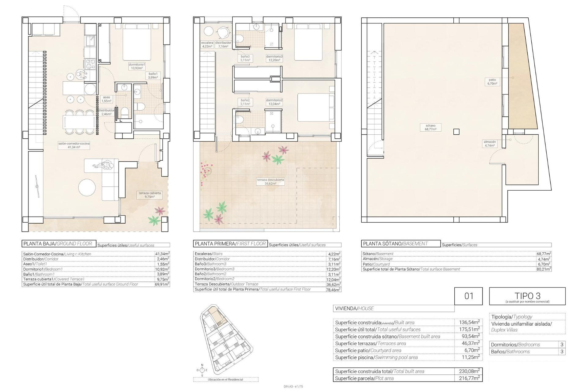 New Build - Detached Villa - Hondón de las Nieves - Centro