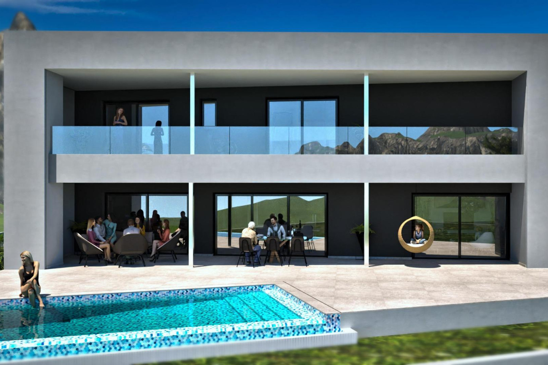 New Build - Detached Villa - La Nucía - Panorama