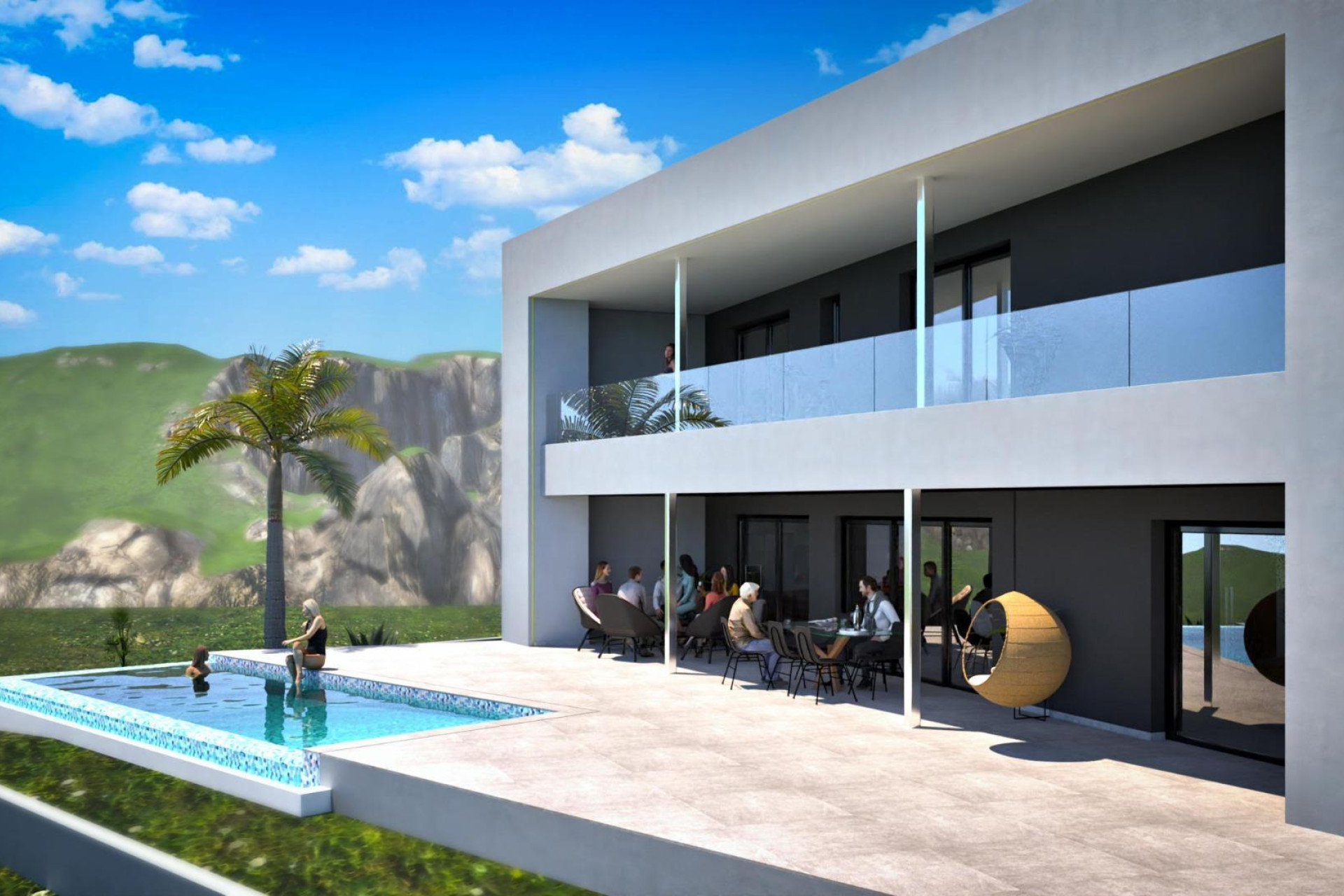 New Build - Detached Villa - La Nucía - Panorama