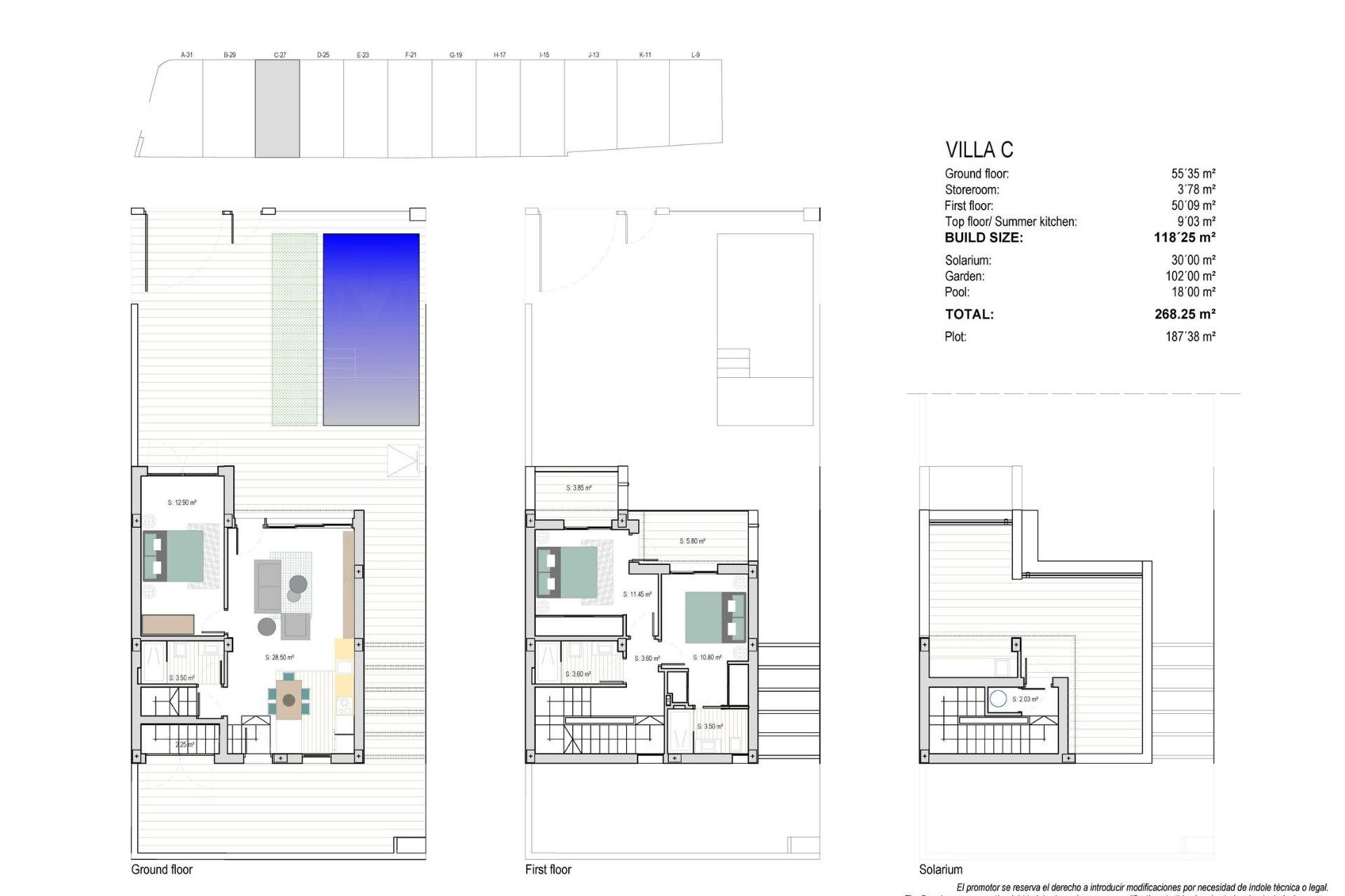 New Build - Detached Villa - Los Alcazares - Playa la Atascadera