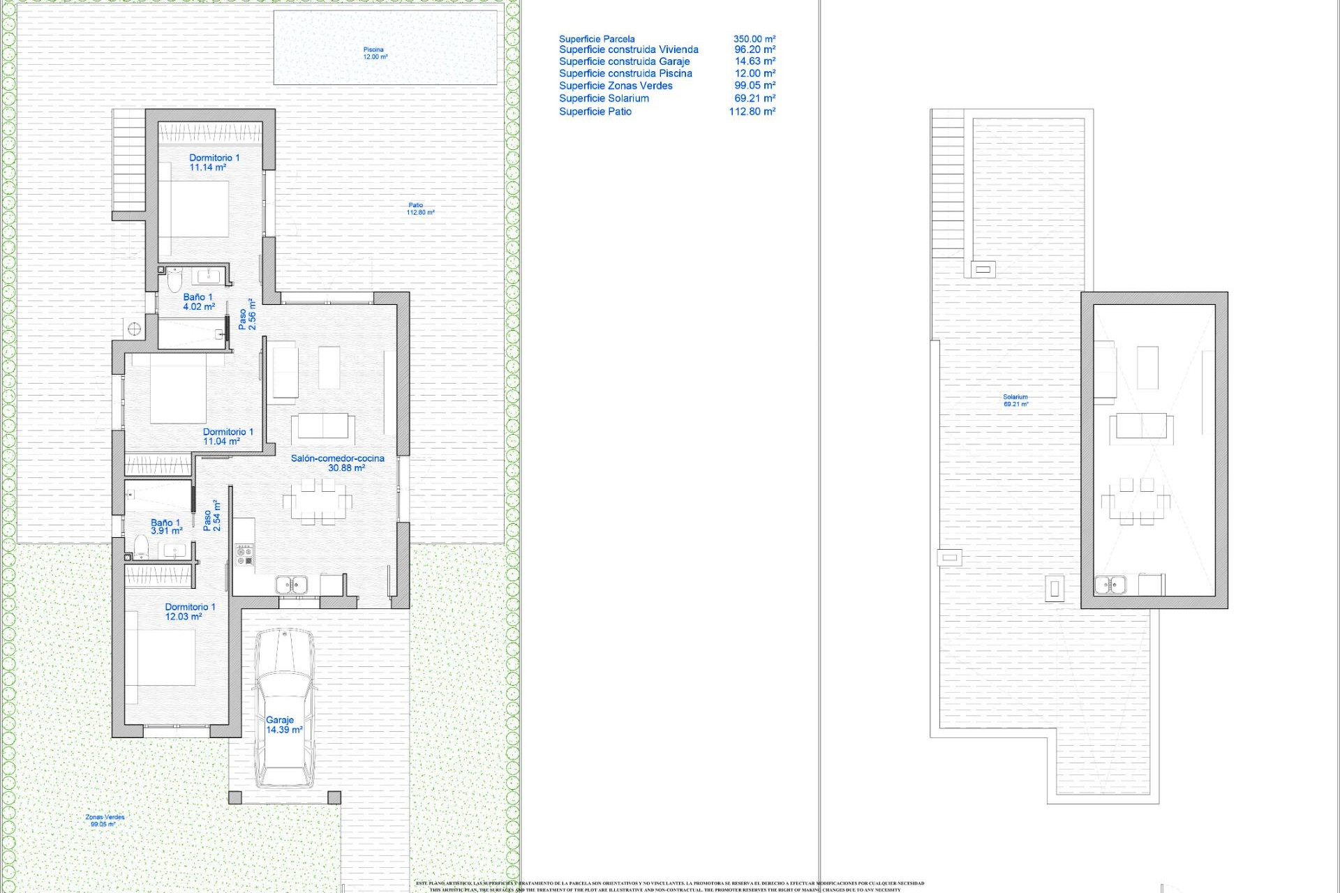 New Build - Detached Villa - Los Alcazares - Serena Golf