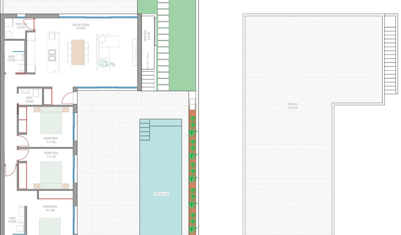 New Build - Detached Villa - Los Alcazares - Serena Golf