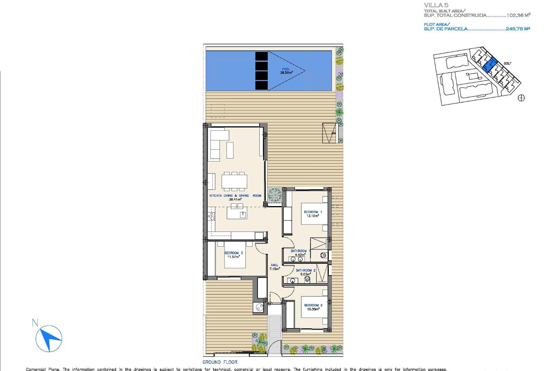New Build - Detached Villa - Los Alcazares - Serena Golf
