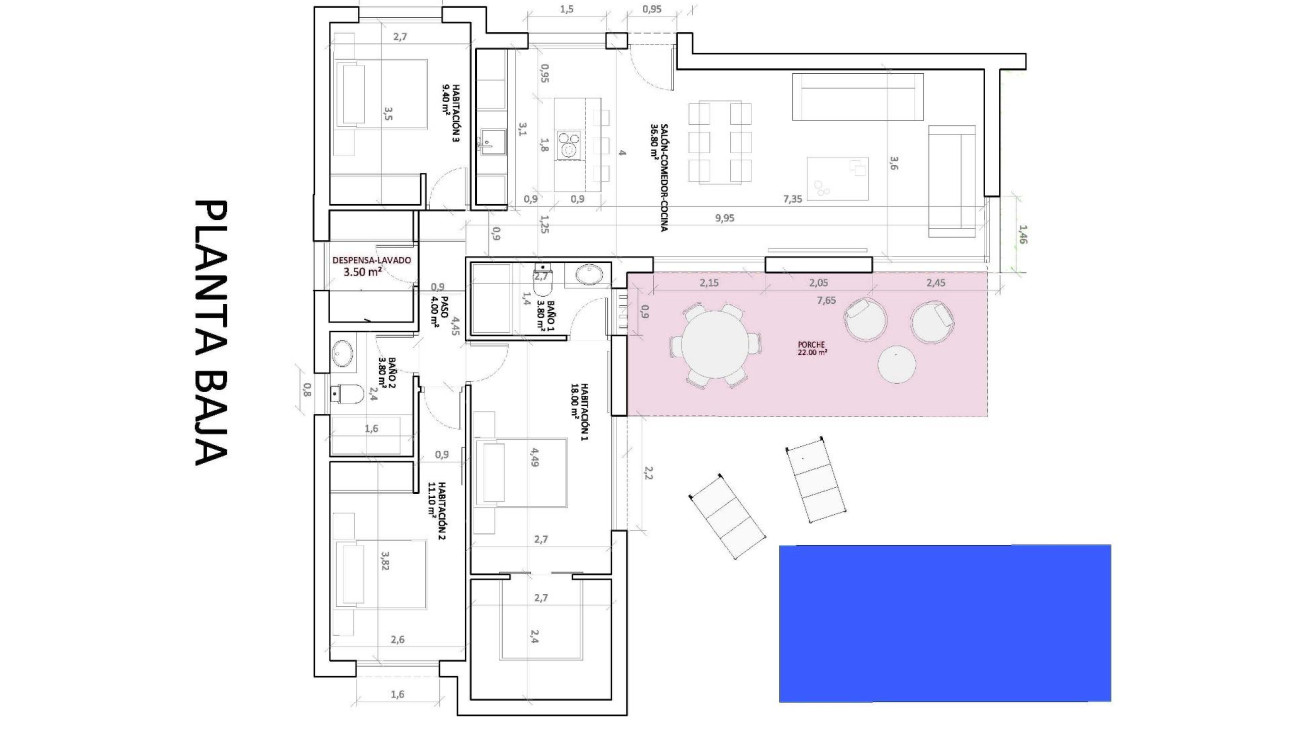 New Build - Detached Villa - Monforte del Cid - La Capitana