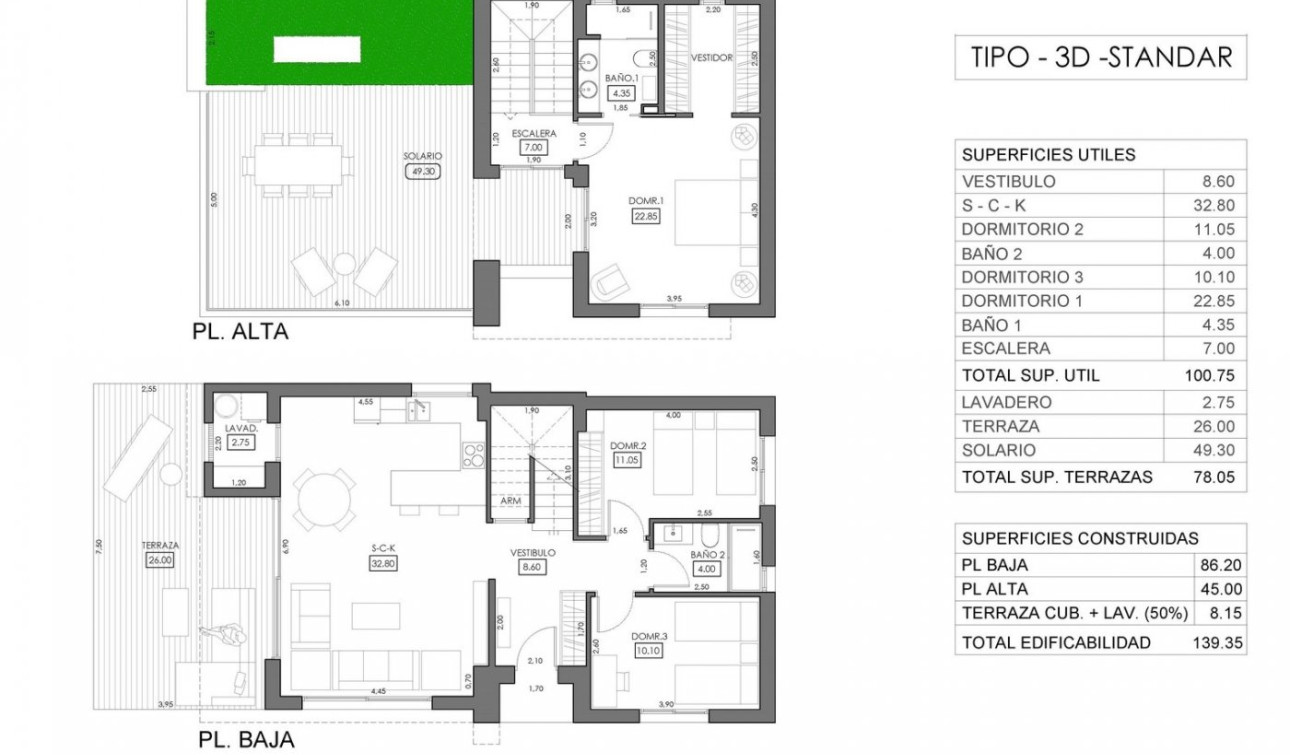 New Build - Detached Villa - Orihuela Costa - La Ciñuelica