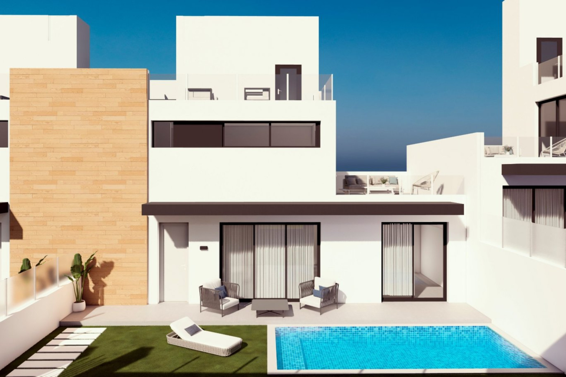 New Build - Detached Villa - Orihuela Costa - Las Filipinas