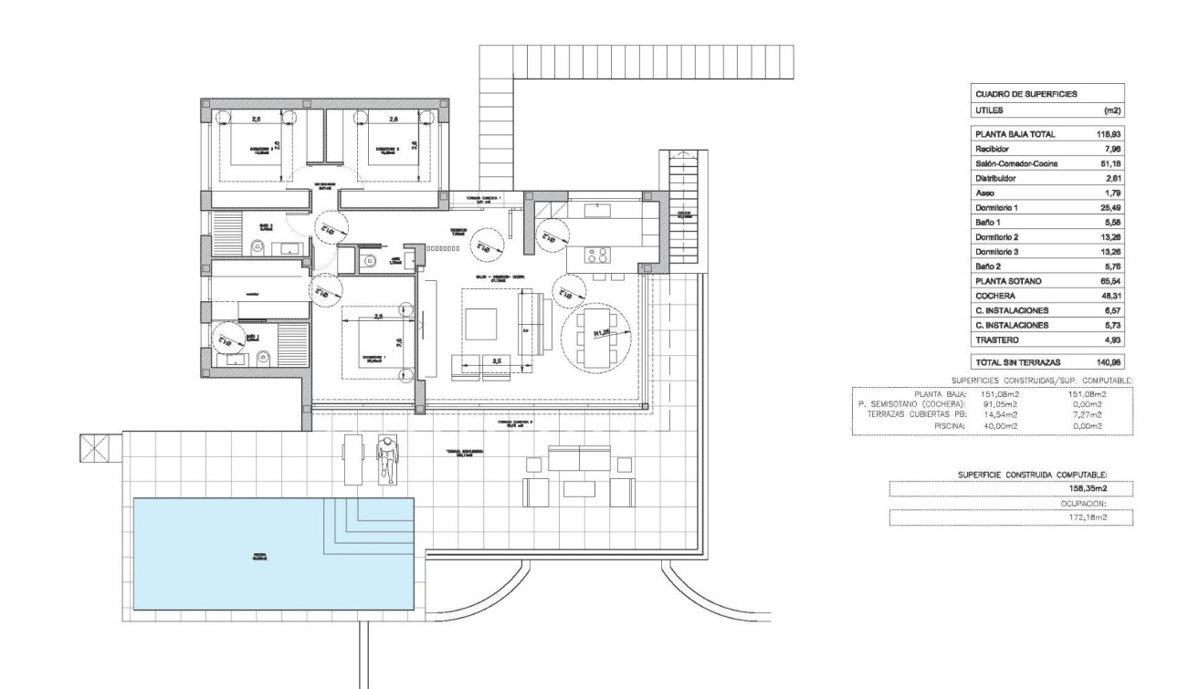 New Build - Detached Villa - Orihuela - Las Colinas Golf