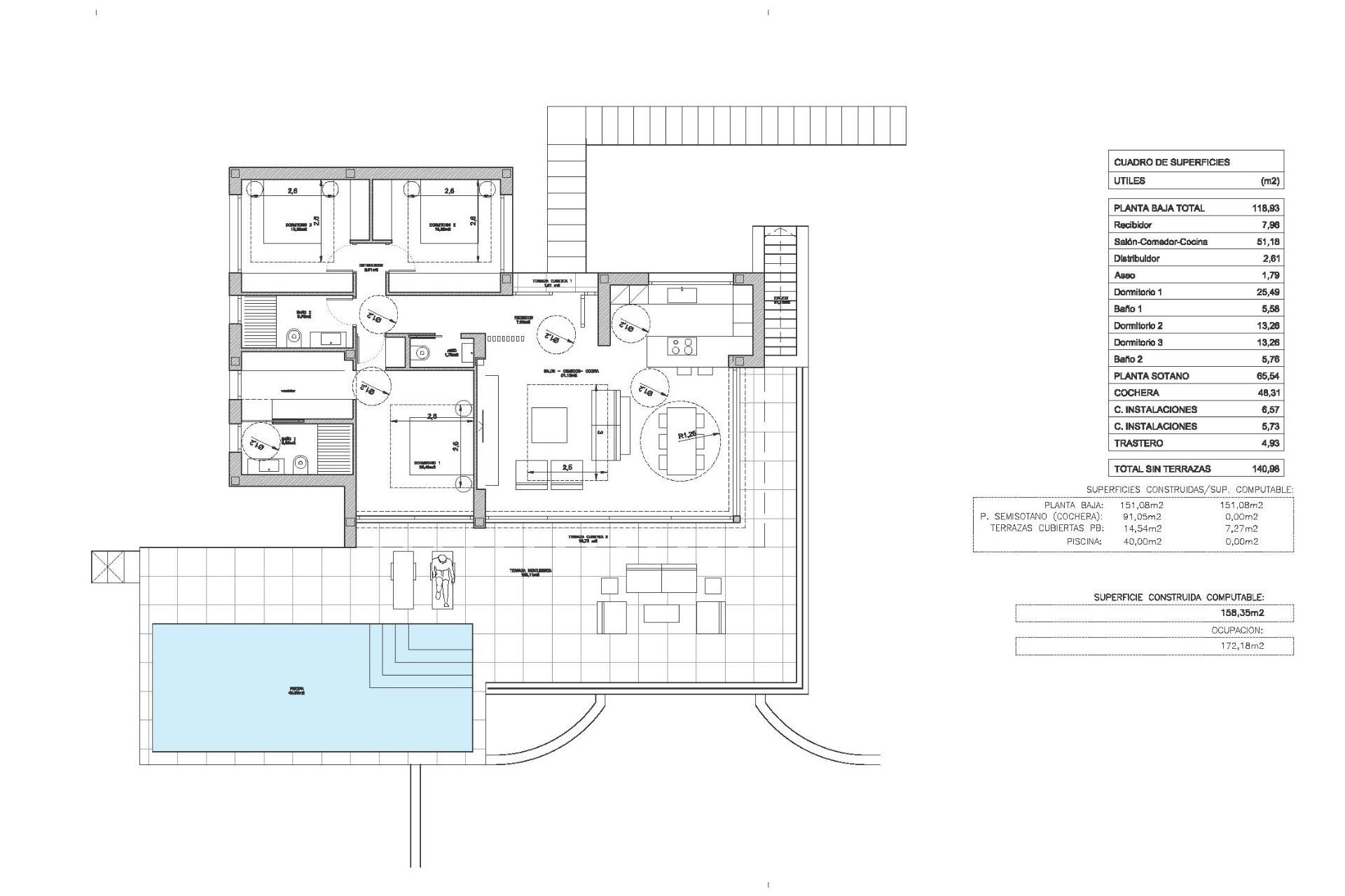 New Build - Detached Villa - Orihuela - Las Colinas Golf