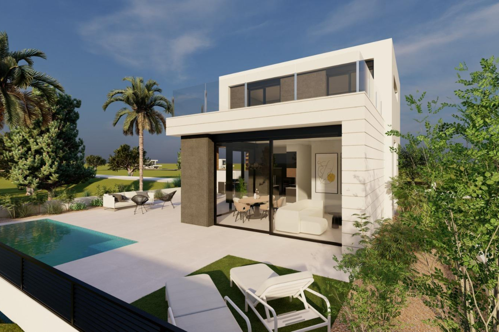 New Build - Detached Villa - Pilar de la Horadada - Lo Romero Golf