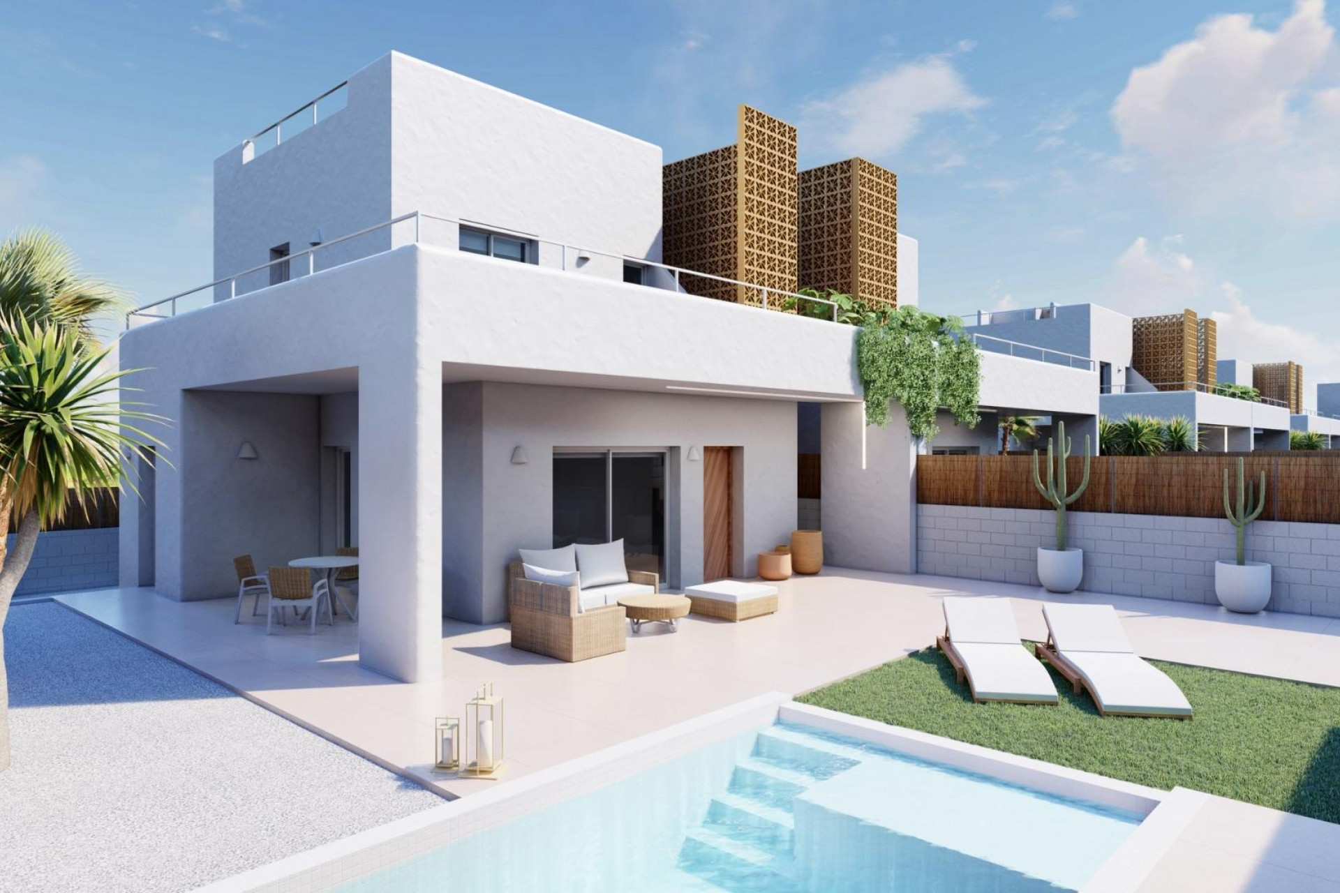 New Build - Detached Villa - Pilar de la Horadada - Polideportivo