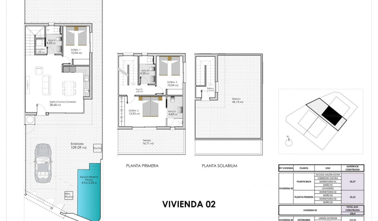 New Build - Detached Villa - Pilar de la Horadada - pueblo