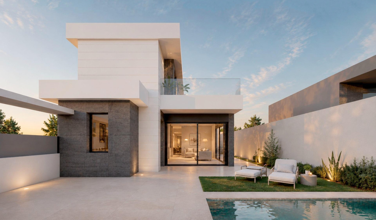 New Build - Detached Villa - Pilar de la Horadada - pueblo