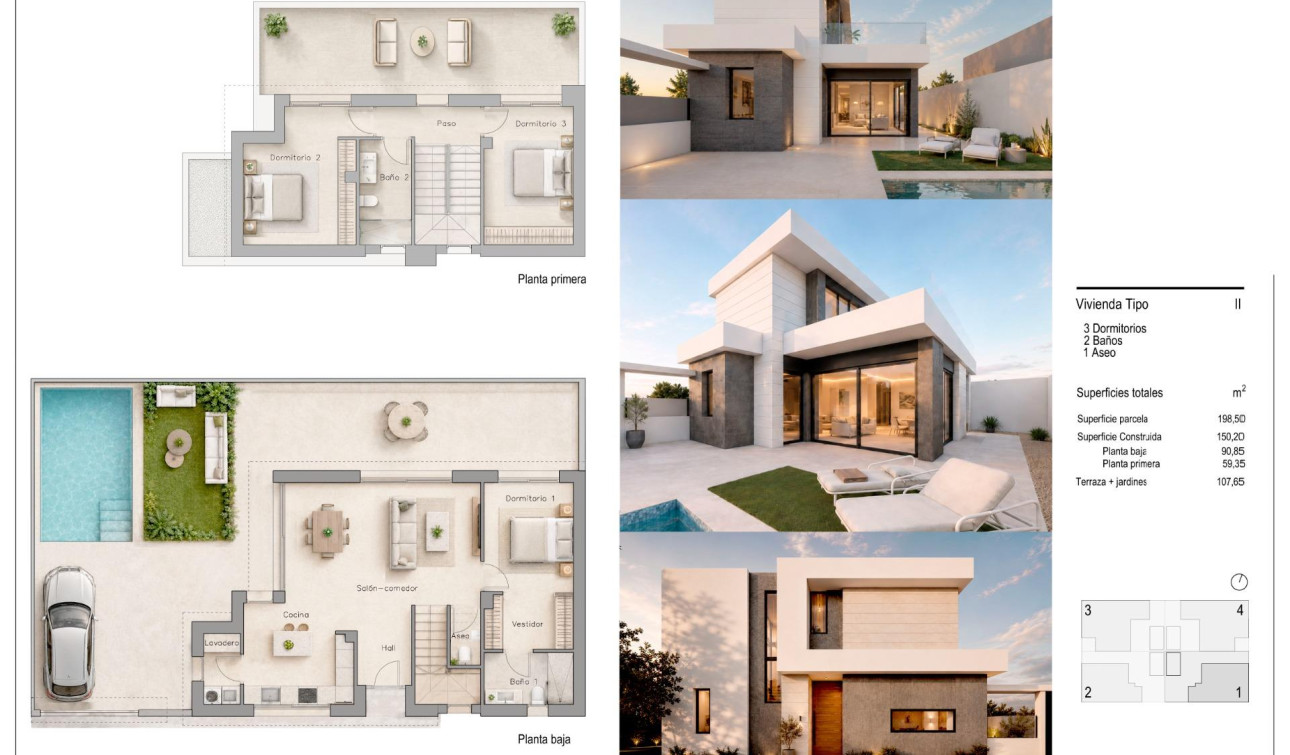 New Build - Detached Villa - Pilar de la Horadada - pueblo