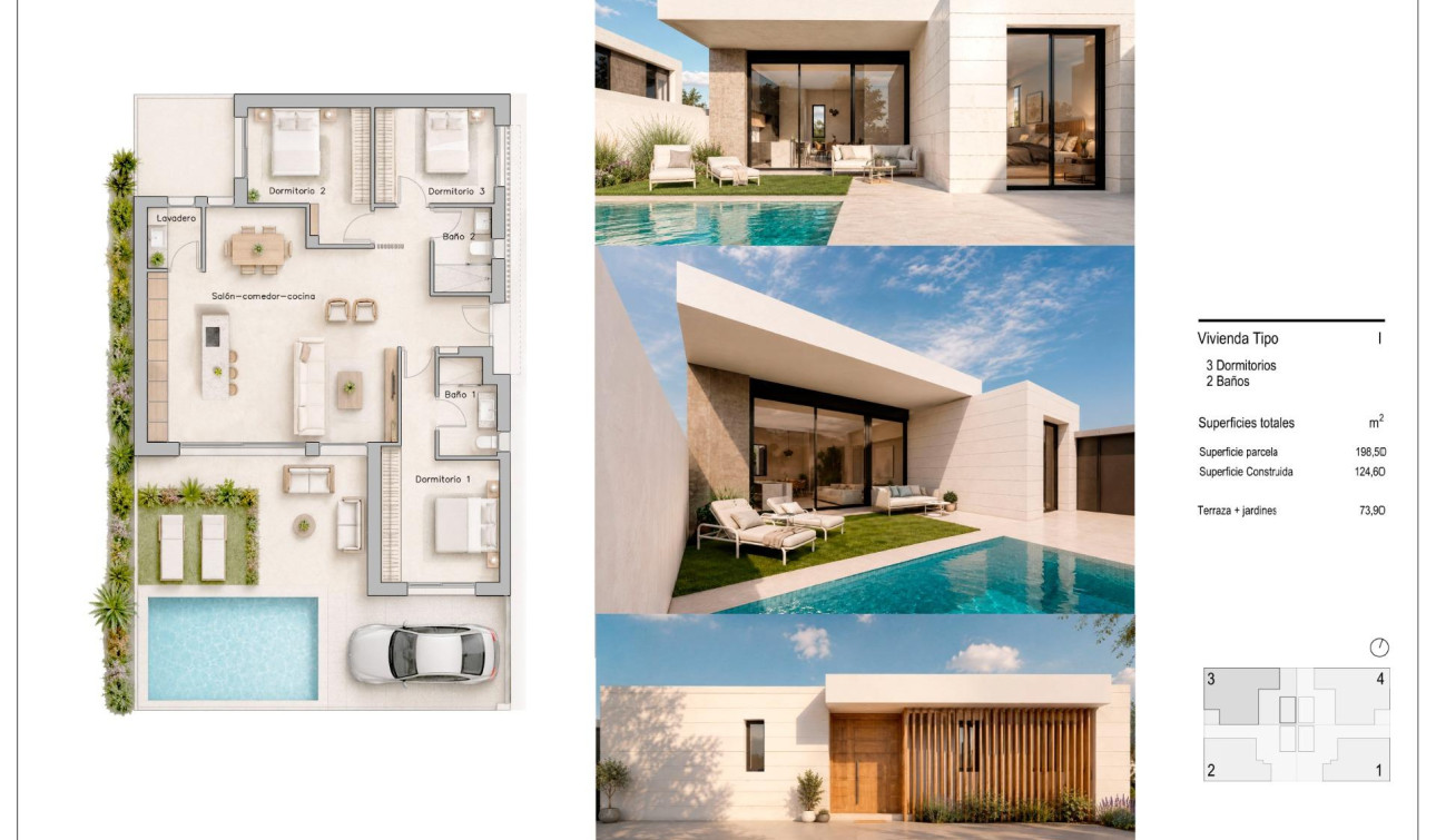 New Build - Detached Villa - Pilar de la Horadada - pueblo