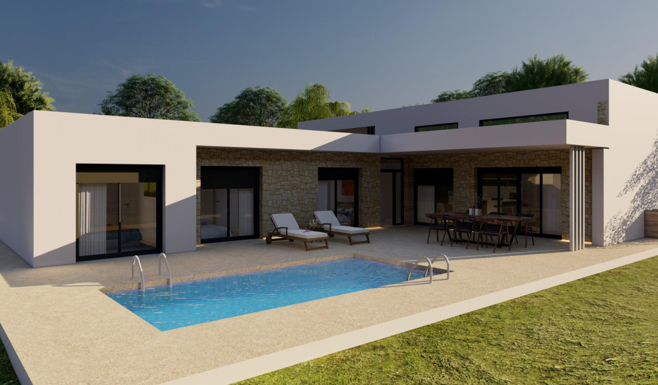 New Build - Detached Villa - Pinoso - Campo