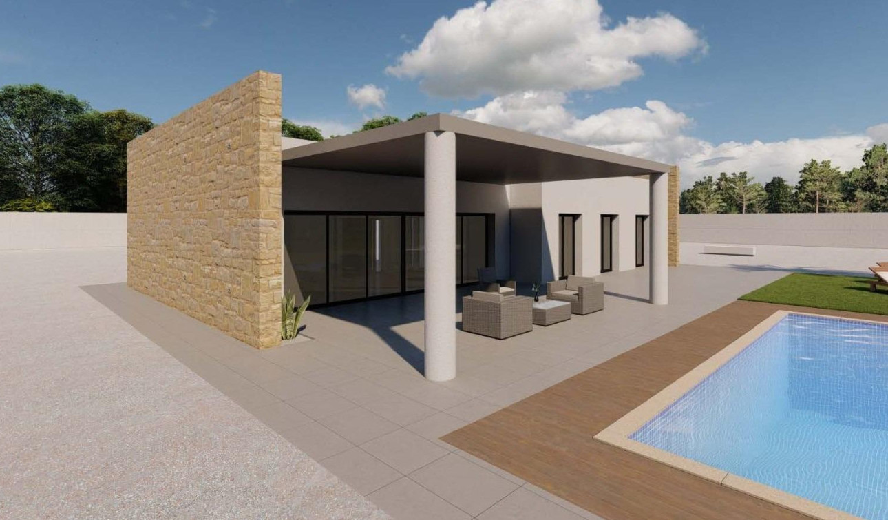 New Build - Detached Villa - Pinoso - Campo